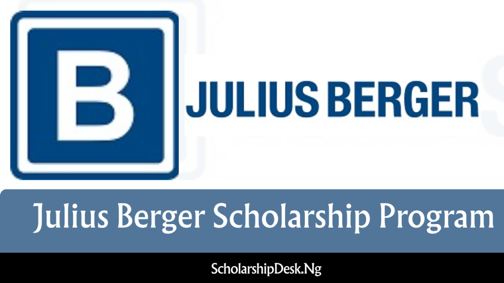 Julius Berger Scholarship