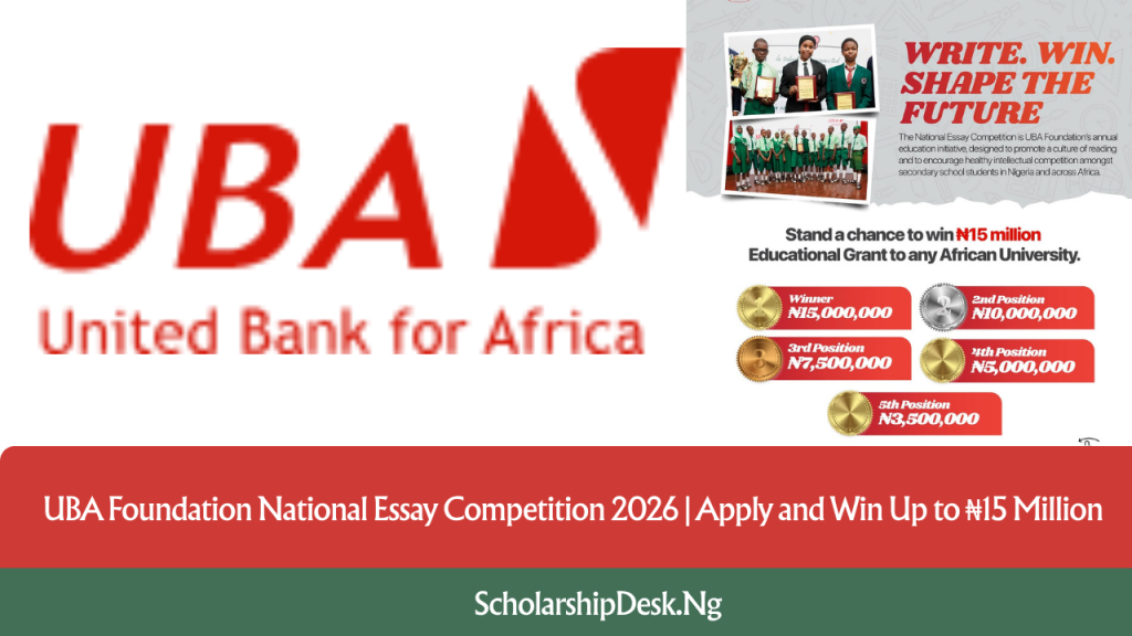 UBA Foundation National Essay Competition