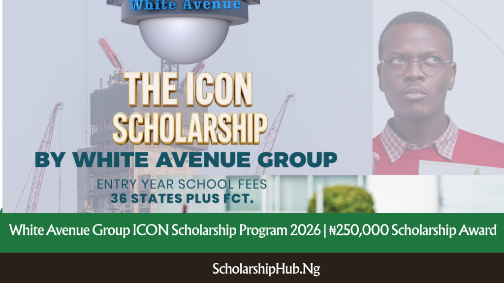 White Avenue Group ICON Scholarship
