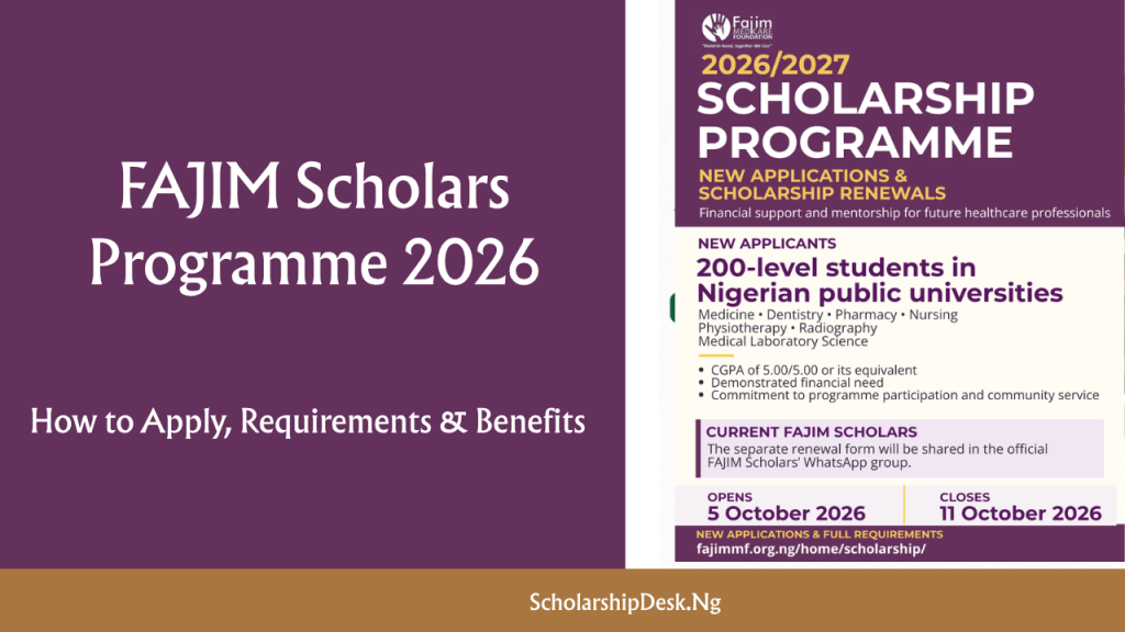 FAJIM Scholars Programme